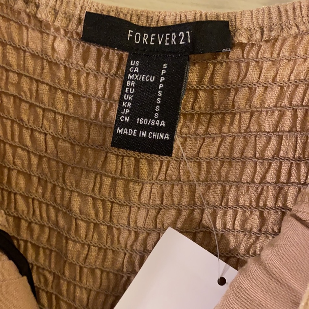 NWT Knotted Cutout Culotte Jumpsuit - Picture 8 of 8